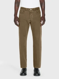 FRAME The Straight Jean in Light Brown< Straight