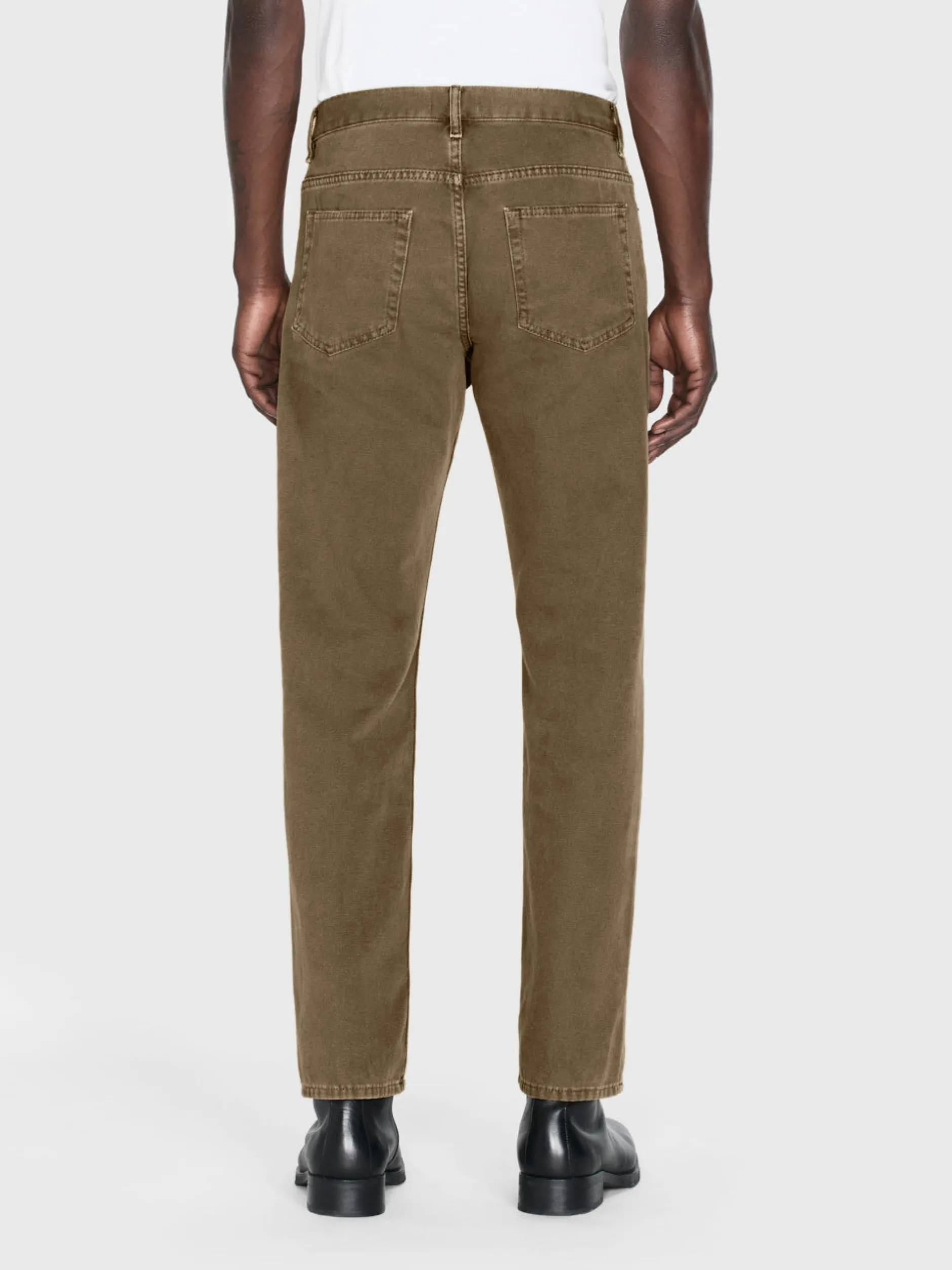 FRAME The Straight Jean in Light Brown< Straight