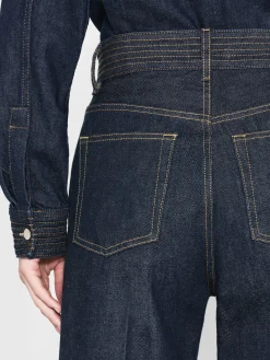 FRAME Trapunto Trouser in<Women Straight