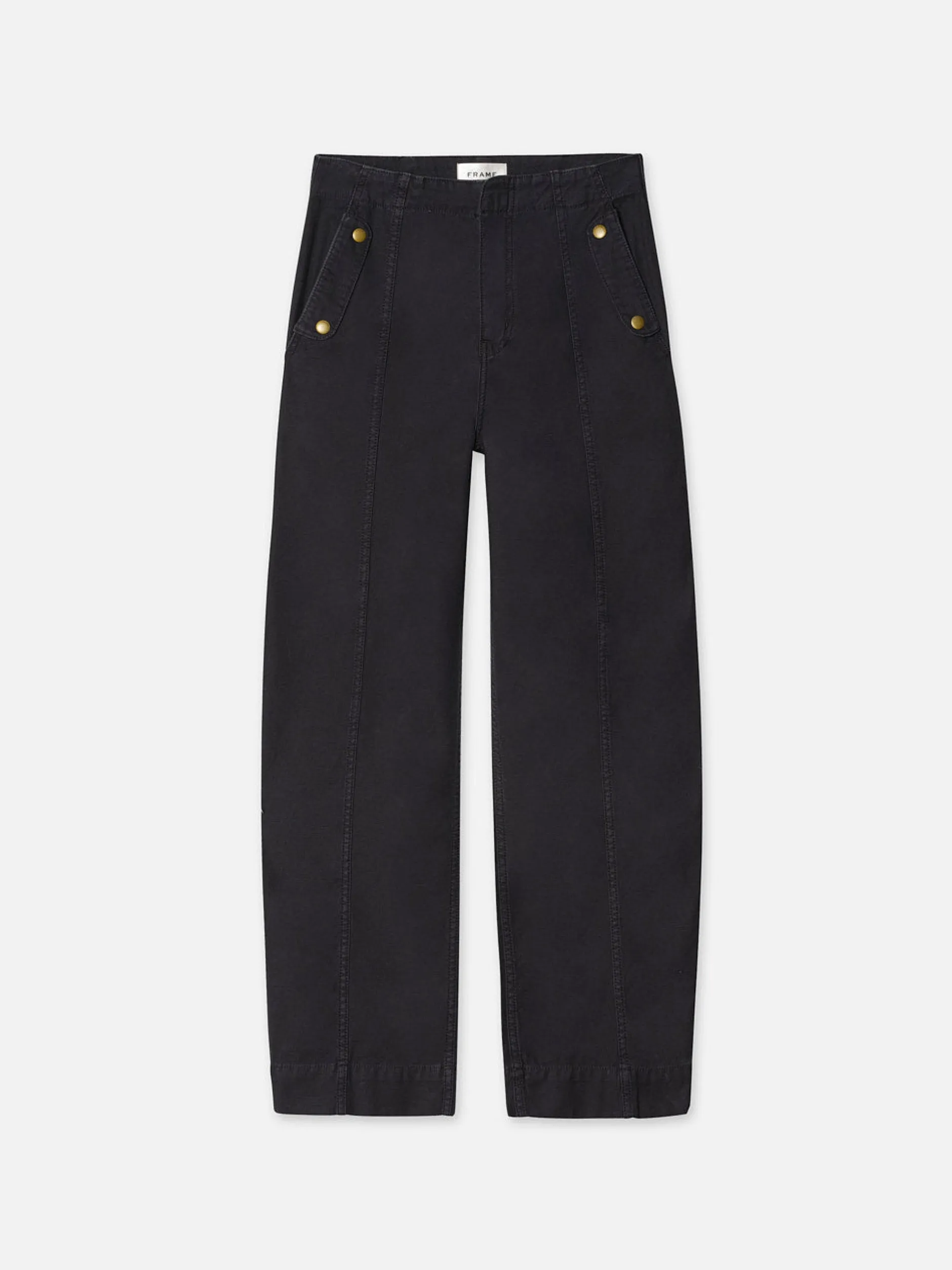 FRAME Utility Barrel in Washed Black<Women Pants