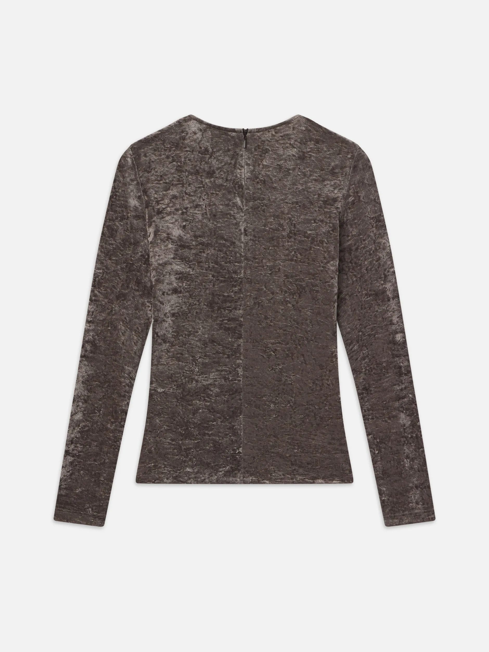 FRAME Velvet Long Sleeve Top in<Women Tops & Blouses