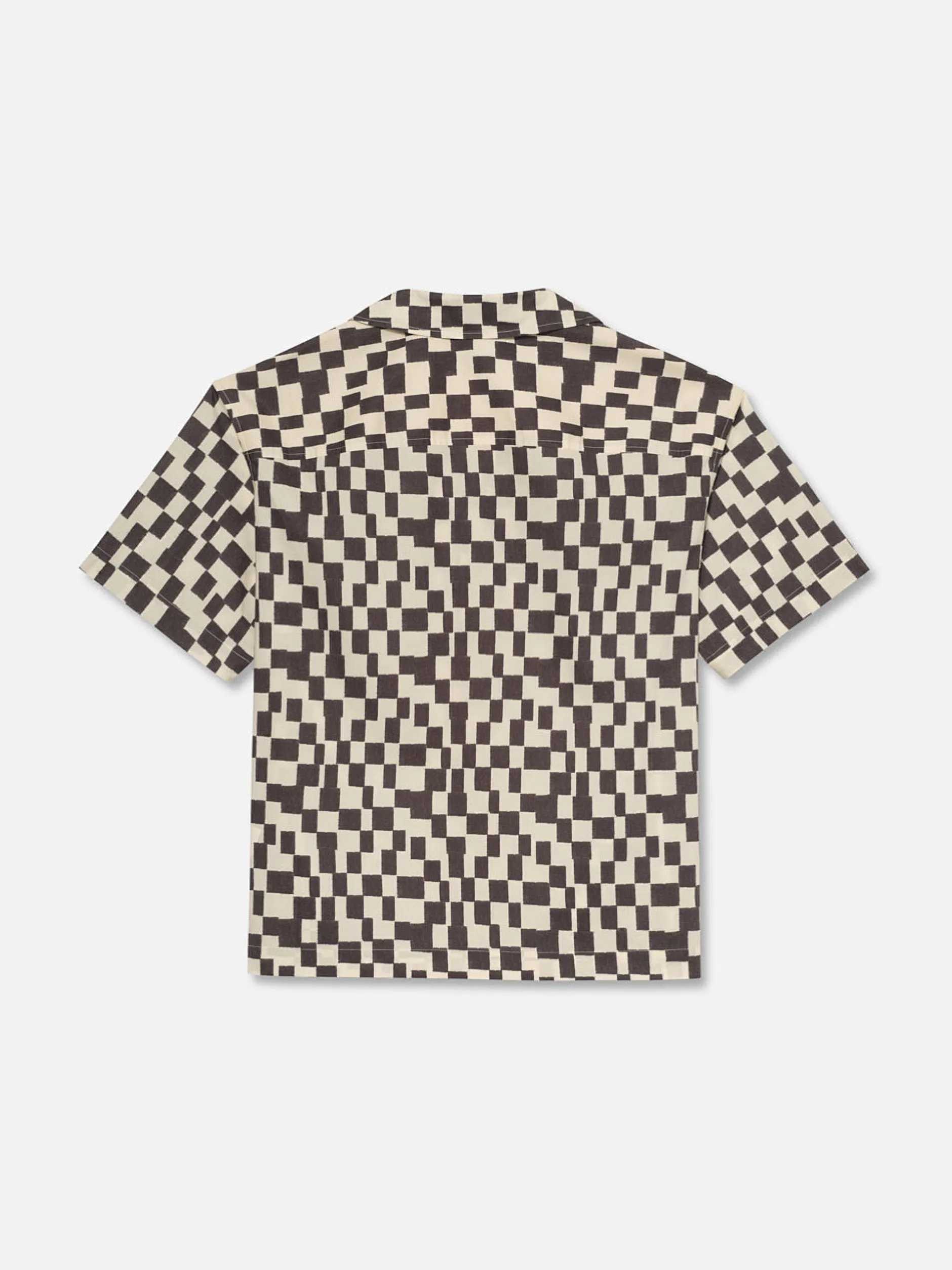 FRAME Vintage Print Shirt in Dark Navy< Shirts