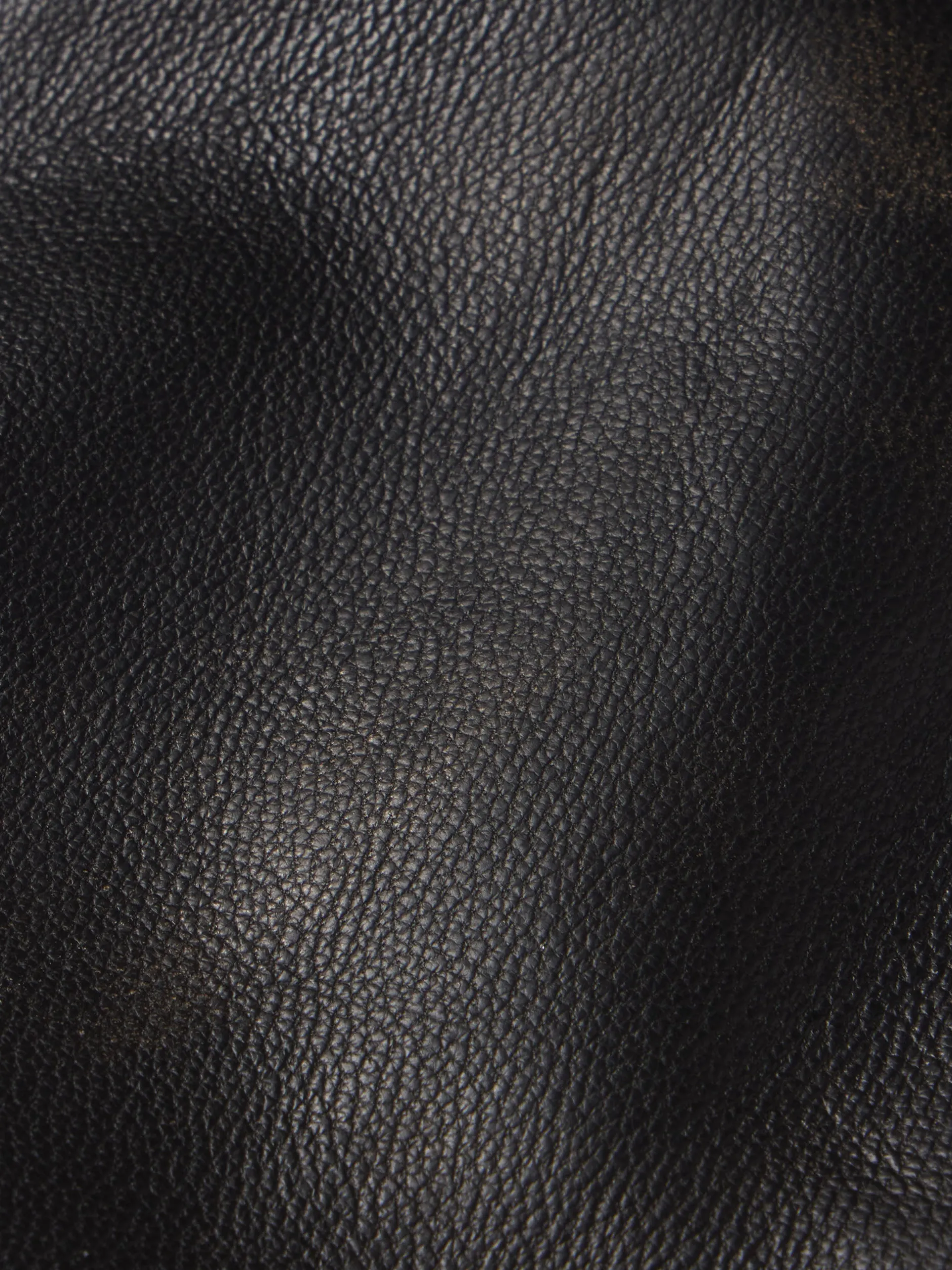 FRAME Washed Leather Pant Trousers in Black Washed< Leather & Suede|Pants & Shorts