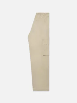 FRAME Wide Leg Cargo Pants in Smoke Beige< Pants & Shorts