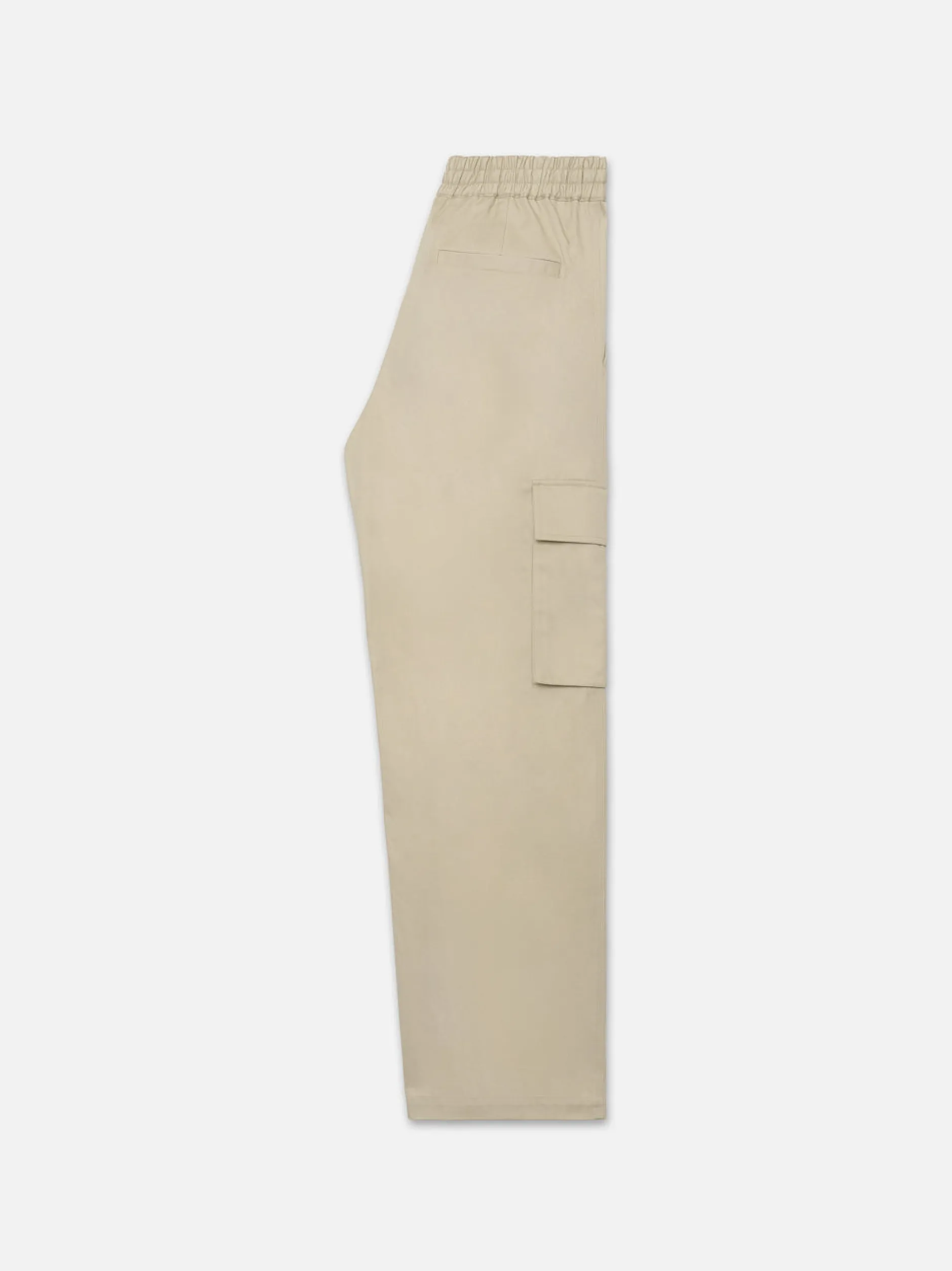FRAME Wide Leg Cargo Pants in Smoke Beige< Pants & Shorts